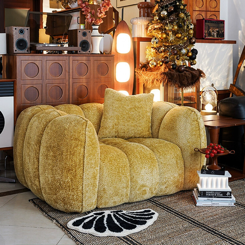Modern Compressed Armchair Foam Couch Vaccum Compression Pack Compressed Lazy Sofa Bench - Image 3