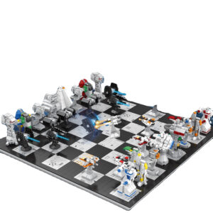 International Chess Building Block Brick Sets For Kids Assembly