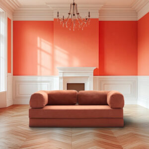 Modern Luxury Lounge Sofa Vacuum Colorful High Density Foam Compressed Sofa Sleeper Sofa Bed 3 Seat Double Seat Single Seat