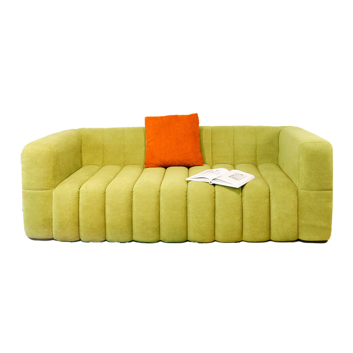 Comfortable Living Room Furniture Linen Vacuum Compression Sofa Family Room Sofa Living Room Sofas - Image 4