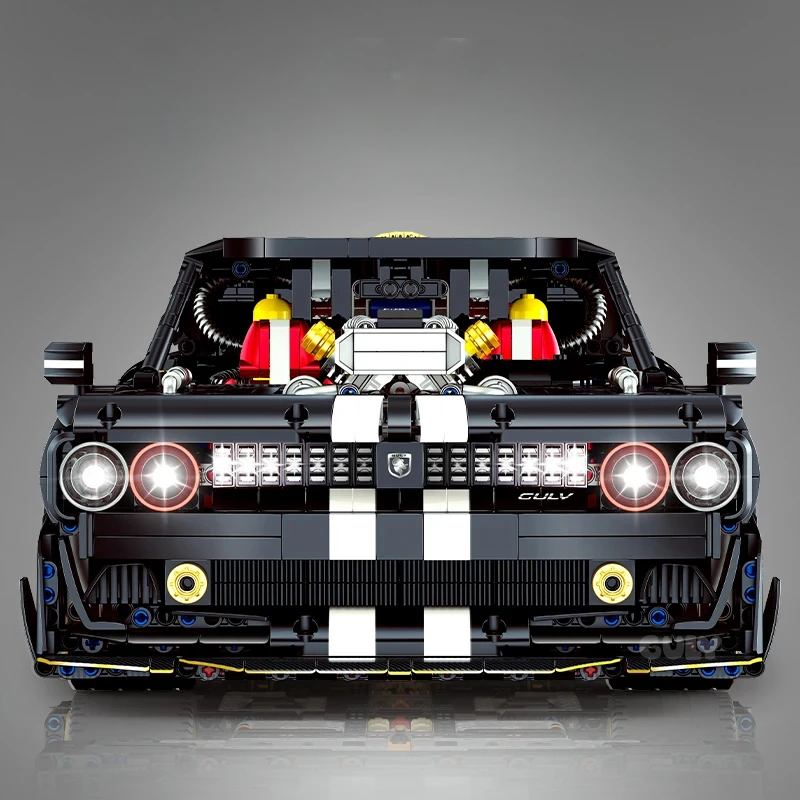 MOC Technical Sports Car Bricks Assembling Model Toys for Boys - Image 5