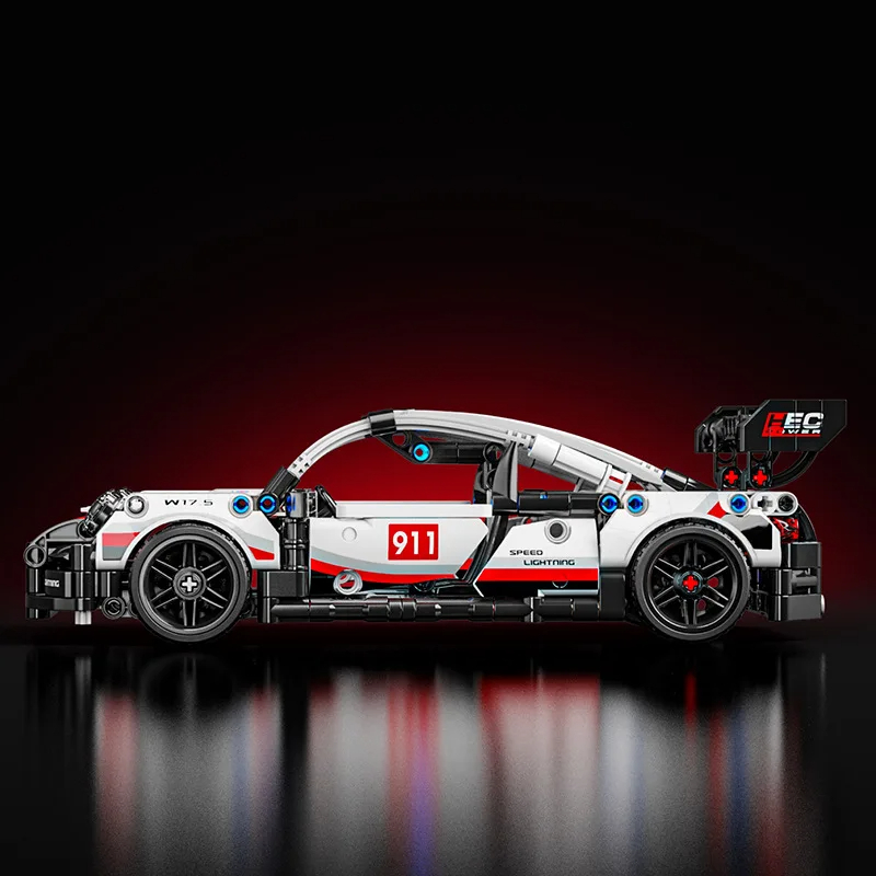 Technical Racing Sport Car Model Building Blocks City Speed Vehicle Supercar Brick Puzzle Toys Kid Adult - Image 3