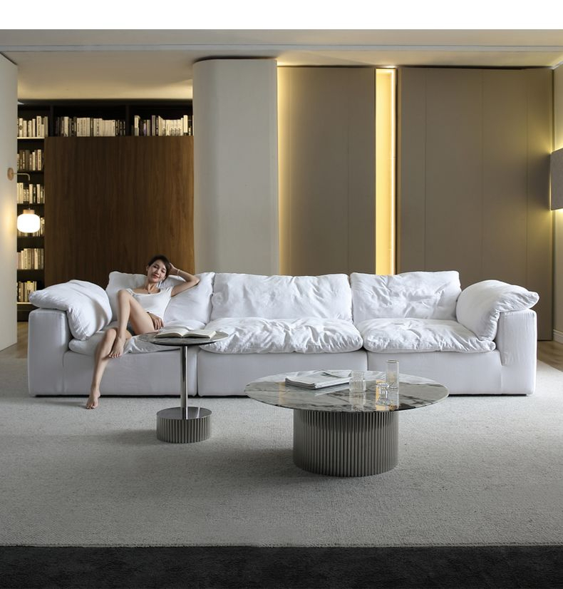 Cloud Sofa Set Furniture Compressed Sofa Couch Living Room Sofas - Image 2