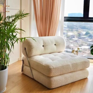 Modern High Density Vacuum Compressed Foam Filled Sectional Sofa Couch Bed for the Living Room Furniture