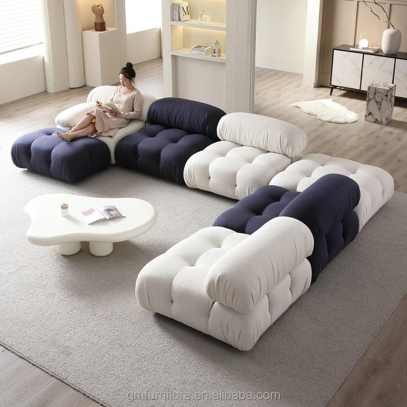 New Design Sponge Foam Compress Sofa with Sofa Set Furniture Living Room Single Modular Office Sofa Set Furniture
