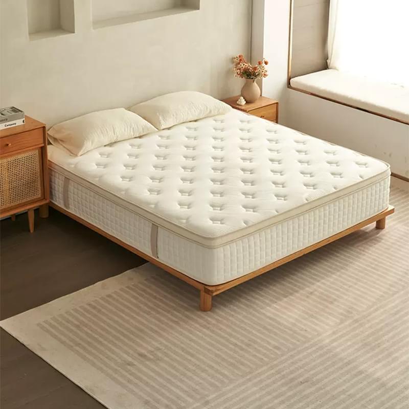 Hypo-allergenic Orthopedic Mattress - Firm Support with Compressed Roll for Easy Transport and Storage