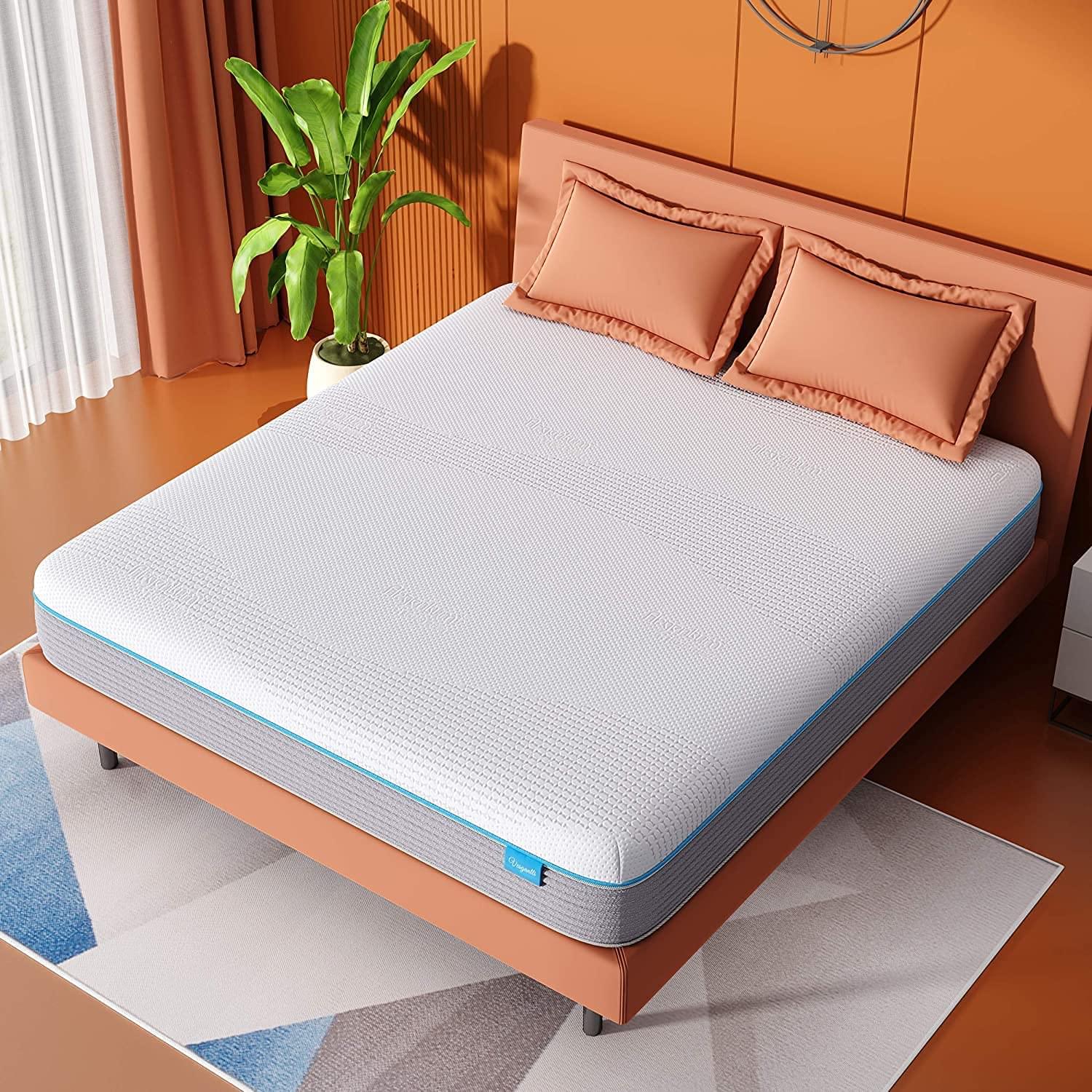 The Best Roll Sleeping Well Mattress Colchon Twin Queen king Double Size Natural Gel Memory Foam Mattress